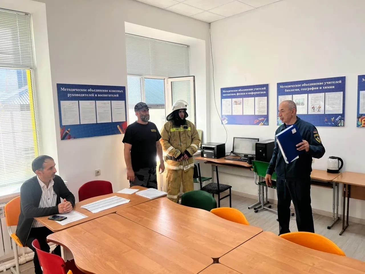 Работники ПЧ-34 провели мероприятия в рамках многоцелевого выезда